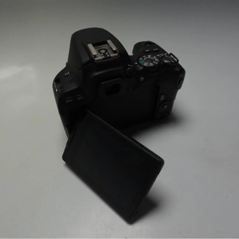 Canon Black and Silver DSLR Camera Body